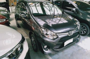 Grey Toyota Wigo 2018 for sale in Makati