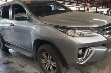 Silver Toyota Fortuner 2018 Automatic Diesel for sale