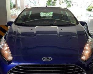 Blue Ford Fiesta 2014 Automatic Gasoline for sale