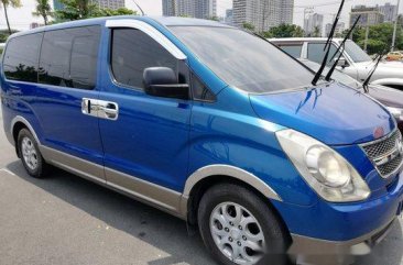 Selling Blue Hyundai Grand starex 2008 at 107000 km