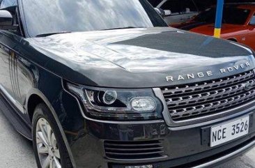 Selling Black Land Rover Range Rover 2015 Automatic Diesel at 15000 km