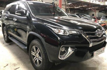 Sell Black 2017 Toyota Fortuner at 18000 km