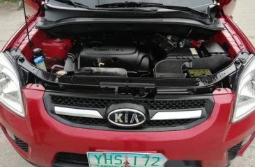 Red Kia Sportage 2010 for sale in Talisay