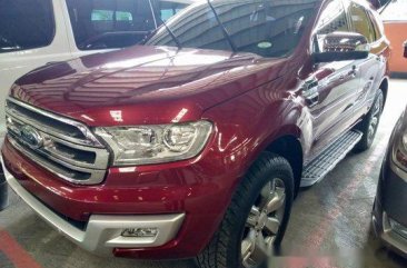 Red Ford Everest 2016 for sale in Quezon City