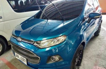 Selling Blue Ford Ecosport 2015 Automatic Gasoline 