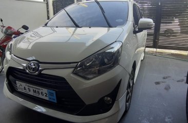 White Toyota Wigo 2019 for sale 