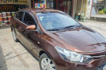 Sell Brown 2014 Toyota Vios at 28000 km