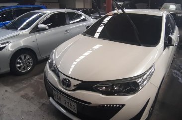 Pearl White Toyota Vios 2018 for sale 