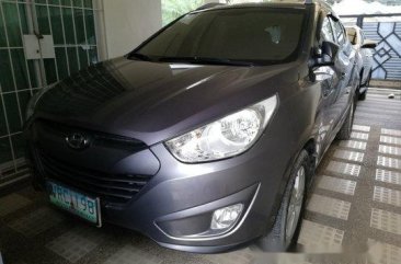 Grey Hyundai Tucson 2012 at 66500 km for sale