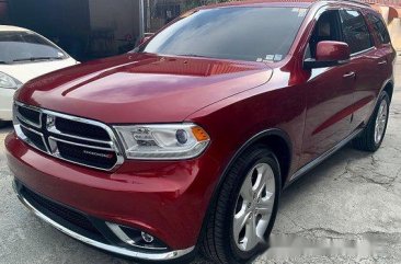 Red Dodge Durango 2015 Automatic Gasoline for sale 