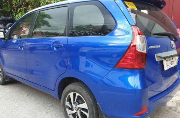 Blue Toyota Avanza 2018 Automatic Gasoline for sale 