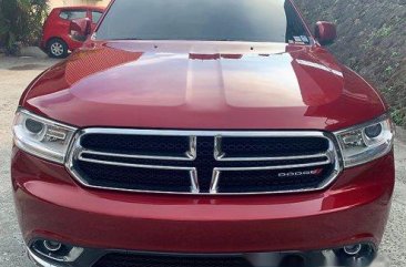 Red Dodge Durango 2015 Automatic Gasoline for sale 