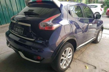 Selling Blue Nissan Juke 2017 at 9000 km