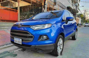 Selling Blue Ford Ecosport 2016 Automatic Gasoline 