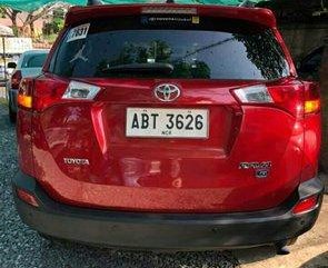 Sell Red 2015 Toyota Rav4 Automatic Gasoline at 21000 km