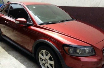 Red Volvo C30 2008 Automatic Gasoline for sale