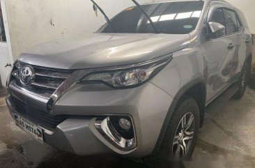 Selling Grey Toyota Fortuner 2018 Automatic Diesel 