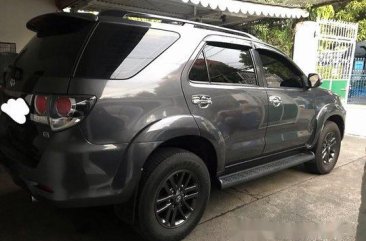 Selling Grey Toyota Fortuner 2015 in Parañaque 