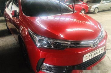 Red Toyota Corolla Altis 2018 for sale in Quezon City 