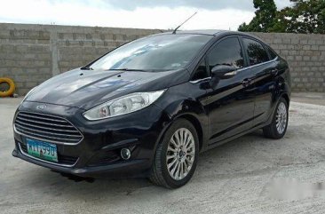 Black Ford Fiesta 2014 Automatic Gasoline for sale