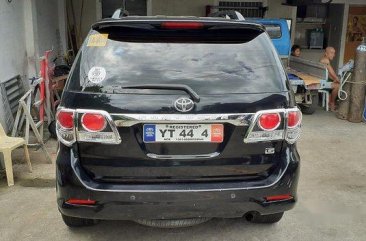 Selling Black Toyota Fortuner 2016 Automatic Diesel