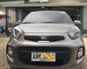 Grey Kia Picanto 2015 at 36000 km for sale 