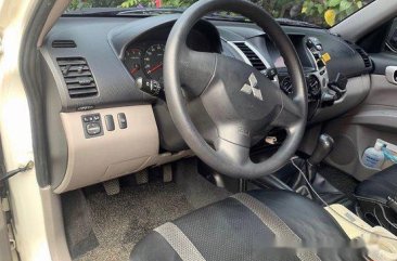 Selling Beige Mitsubishi Montero sport 2012 Manual Diesel at 106000 km