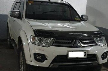 White Mitsubishi Montero sport 2014 Automatic Diesel for sale 