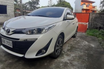 Sell Pearlwhite 2018 Toyota Vios in Quezon City 