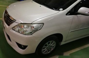 Sell White 2014 Toyota Innova at 85100 km 