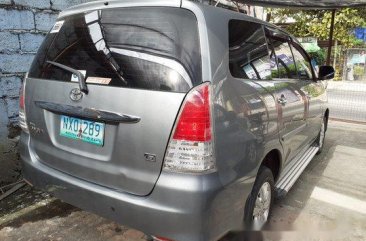 Grey Toyota Innova 2009 Manual Gasoline for sale 