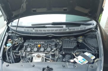 Black Honda Civic 2007 for sale in Quezon City