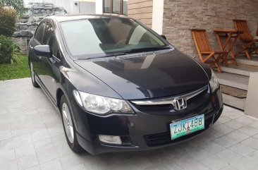 Black Honda Civic 2007 for sale in Quezon City