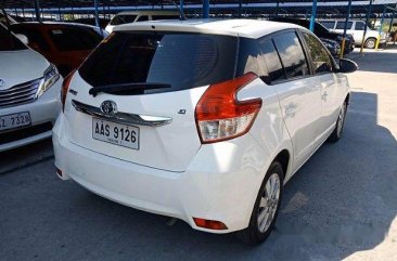 Sell White 2014 Toyota Yaris in Makati