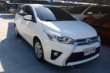 Sell White 2014 Toyota Yaris in Makati