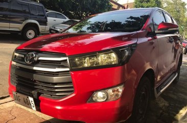 Selling Red Toyota Innova 2017 