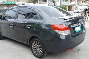 Selling Grey Mitsubishi Mirage g4 2014 Manual Gasoline at 85000 km