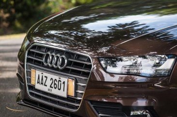 Brown Audi A4 2014 for sale in Makati