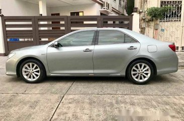 Silver Toyota Camry 2013 Automatic Gasoline for sale 