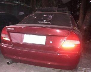 Red Mitsubishi Lancer 1997 Manual Gasoline for sale 