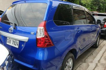 Blue Toyota Avanza 2018 Manual Gasoline for sale