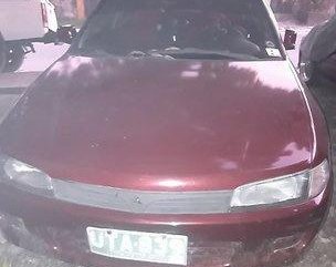 Red Mitsubishi Lancer 1997 Manual Gasoline for sale 