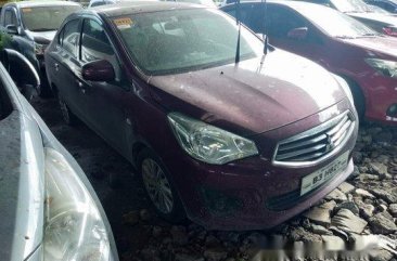 Red Mitsubishi Mirage g4 2018 at 19000 km for sale