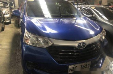 Blue Toyota Avanza 2017 Manual Gasoline for sale 