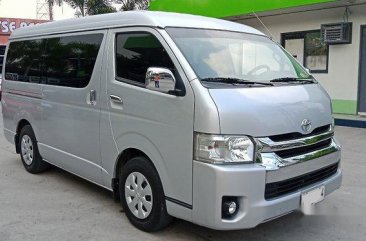 Silver Toyota Hiace 2015 at 60000 km for sale 