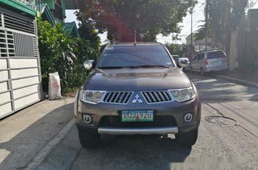 Sell Brown 2012 Mitsubishi Montero sport in Quezon City