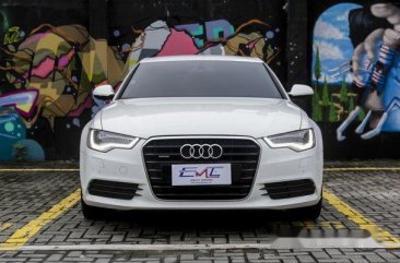 Selling White Audi A6 2012 at 28000 km
