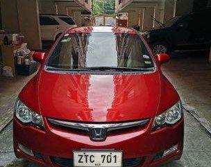 Red Honda Civic 2008 for sale in Quezon City