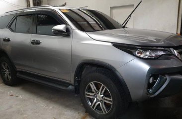 Silver Toyota Fortuner 2018 Automatic Diesel for sale 