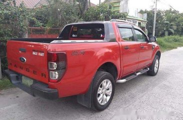 Selling Orange Ford Ranger 2013 Automatic Diesel at 100000 km